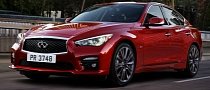 2016 Infiniti Q50 Red Sport 400 Priced at $47,950, AWD Model Starts at $49,950