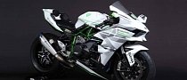 2016 Kawasaki Ninja H2R in White Livery Is the Queen of Supercharged Ice