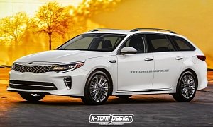 2016 Kia Optima Wagon Rendered, But It's Not Going to Be Built