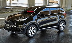 2016 Kia Sportage Official Pictures Surface Online, The SUV's New Face is Still Confusing