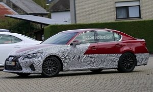 2016 Lexus GS F Spotted Rolling Almost Naked
