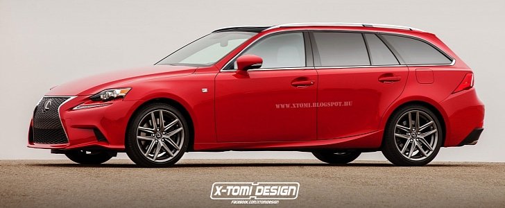 2016 Lexus IS Sport Wagon rendering