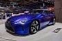 2016 Lexus LC500h Shows Up in Stunning Blue Exterior in Geneva, Is Fabulous
