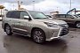 2016 Lexus LX Spotted Again, Lack of Camo Reveals Overy-Aggressive Front End