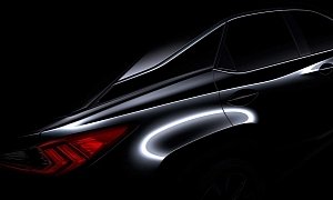 2016 Lexus RX Revealed in Teaser Photo Before NYIAS Debut