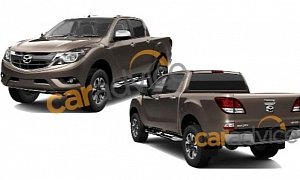 2016 Mazda BT-50 Facelift Unveiled in Patent Images – Photo Gallery