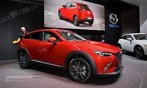 2016 Mazda CX-3 Fully Revealed in Geneva with 1.5L Diesel <span>· Video</span> , Live Photos