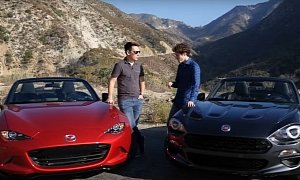 2016 Mazda Miata vs. 2017 Fiat 124 Spider Comparison Could Start a Fight