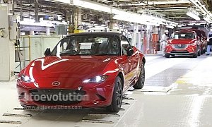 2016 Mazda MX-5 Miata Production Begins, Preorders Start in Japan