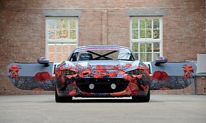 2016 Mazda MX-5 Miata with Poppy Art Car Livery Isn't Just for Show