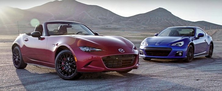 2016 Mazda MX-5 Takes on 2015 Subaru BRZ With Surprising Results