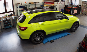 2016 Mercedes-Benz GLC Going Green the Wrong Way Will Hurt Your Retina