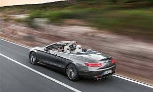 2016 Mercedes-Benz S-Class Cabriolet Now Available at Slightly Higher Prices than the Coupe