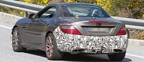2016 Mercedes-Benz SLC 450 AMG Sport Spied on Public Roads, Could Pack Over 300 HP