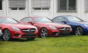 2017 Mercedes-Benz SLC Facelift Caught Without Any Makeup