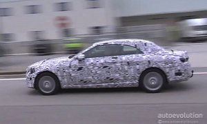 2016 Mercedes C-Class Cabriolet (A205) Spied Undergoing Testing