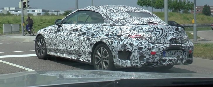 All-New C-Class Coupe (C205) and Cabriolet (A205) Show New Details in Spy Videos