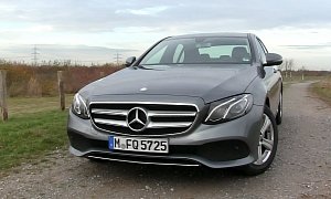 2016 Mercedes E 200d With 150 HP 2-Liter Engine Isn't That Bad