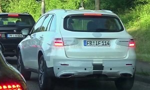 2016 Mercedes GLC-Class Filmed Almost Undisguised Ahead of June 17th Debut
