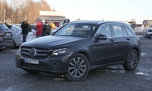 2016 Mercedes GLC Spy Photos Show Nearly Undisguised Pre-Production Prototypes