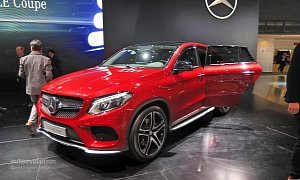 2016 Mercedes GLE 450 AMG Coupe Is Surprisingly Practical in Detroit <span>· Live Photos</span>