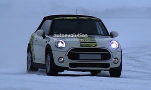 2016 MINI Convertible Spied in Cooper S Production Guise