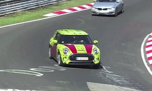 2016 Mini Cooper S Clubman Spied Striking Poses on the Nurburgring