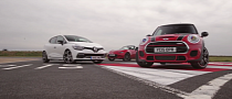2016 MINI JCW Faces Miata, Clio RS 220 Trophy and GT 86 in Interesting Shootout