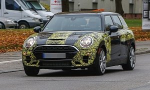 2016 MINI John Cooper Works Clubman Spied Less Disguised