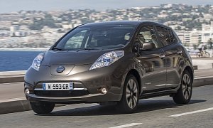 2016 Nissan Leaf Embraces 30 kWh Battery, Range Goes Up to 155 Miles