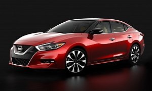 2016 Nissan Maxima First Photos Released ahead of New York Debut