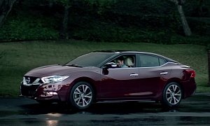 2016 Nissan Maxima Shown During Super Bowl Ad "With Dad"
