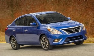 2016 Nissan Versa Pricing Announced, the Entry-Level Version Costs $11,990