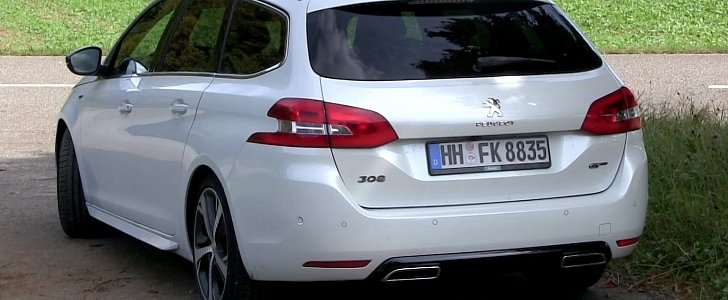 2016 Peugeot 308 GT Wagon Acceleration Test: the GTD and Focus ST Rival