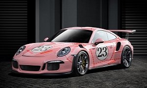 2016 Porsche 911 GT3 RS Gets 917/20 Pink Pig Livery in Awesome Rendering