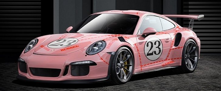 2016 Porsche 911 GT3 RS Pink Pig livery