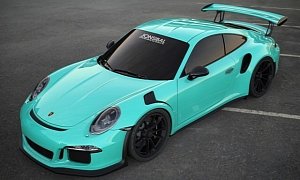 2016 Porsche 911 GT3 RS Looks Tasty in Mint Green: Rendering