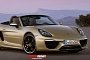 2016 Porsche Boxster Facelift Rendered: the 918 Spyder's Baby Brother
