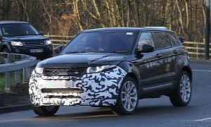 2016 Range Rover Evoque Mid-Life Facelift Spied, Ingenium Diesel Engines Coming to US