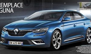 2016 Renault Laguna Rendered as Close to Production Version as Possible