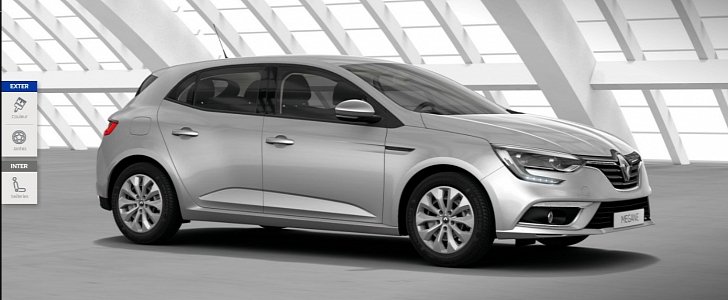 2016 Renault Megane Configurator Launched in France