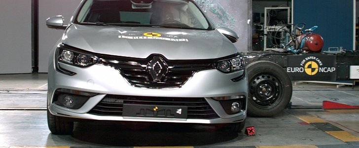 2016 Renault Megane Crash Test Results Released by Euro NCAP