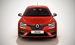 2016 Renault Megane Rendering Looks Like a Mature Clio