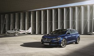 2016 Renault Talisman Estate Revealed in Full, Brings Racy Styling to Eco Families