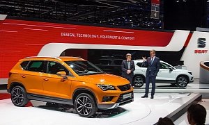 2016 SEAT Ateca SUV Makes Official Debut at Geneva