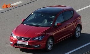 2016 SEAT Leon Facelift Completely Revealed, Has Almost no Changes