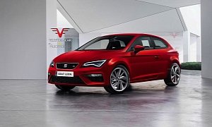 2016 SEAT Leon FR Facelift Gets Accurately Rendered, Thanks to Leaked Bumper