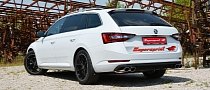 2016 Skoda Superb by Supersprint Has Four Exhausts, 290 HP and 4x4