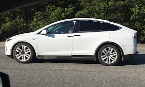 2016 Tesla Model X Spied in California, It’s Got a Tow Hitch