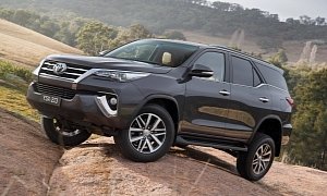 2016 Toyota Fortuner Debuts in Australia and Thailand with 177 HP 2.8 Mill